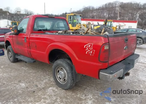 2014 Ford F-250 Xl из США, поврежденный, VIN 1FTBF2B63EEB75194